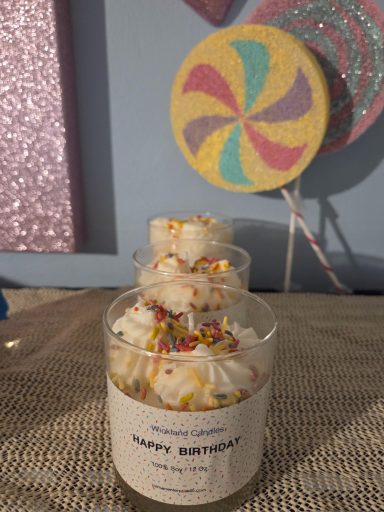 Happy Birthday Candle - 16 OZ